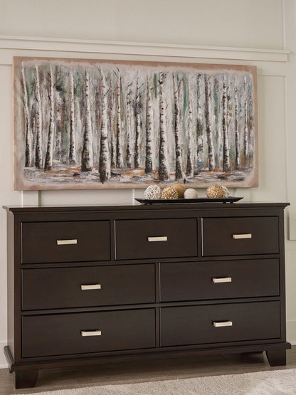 Covetown - Dresser - Dark Brown Dressers by Signature Design by Ashley® - Walls Furniture & Mattress