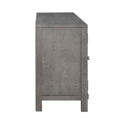 Fireplace TV Consoles - 78" Fireplace TV Console FTS - Dark Brown Fireplace TV Stands by Liberty Furniture - Walls Furniture & Mattress