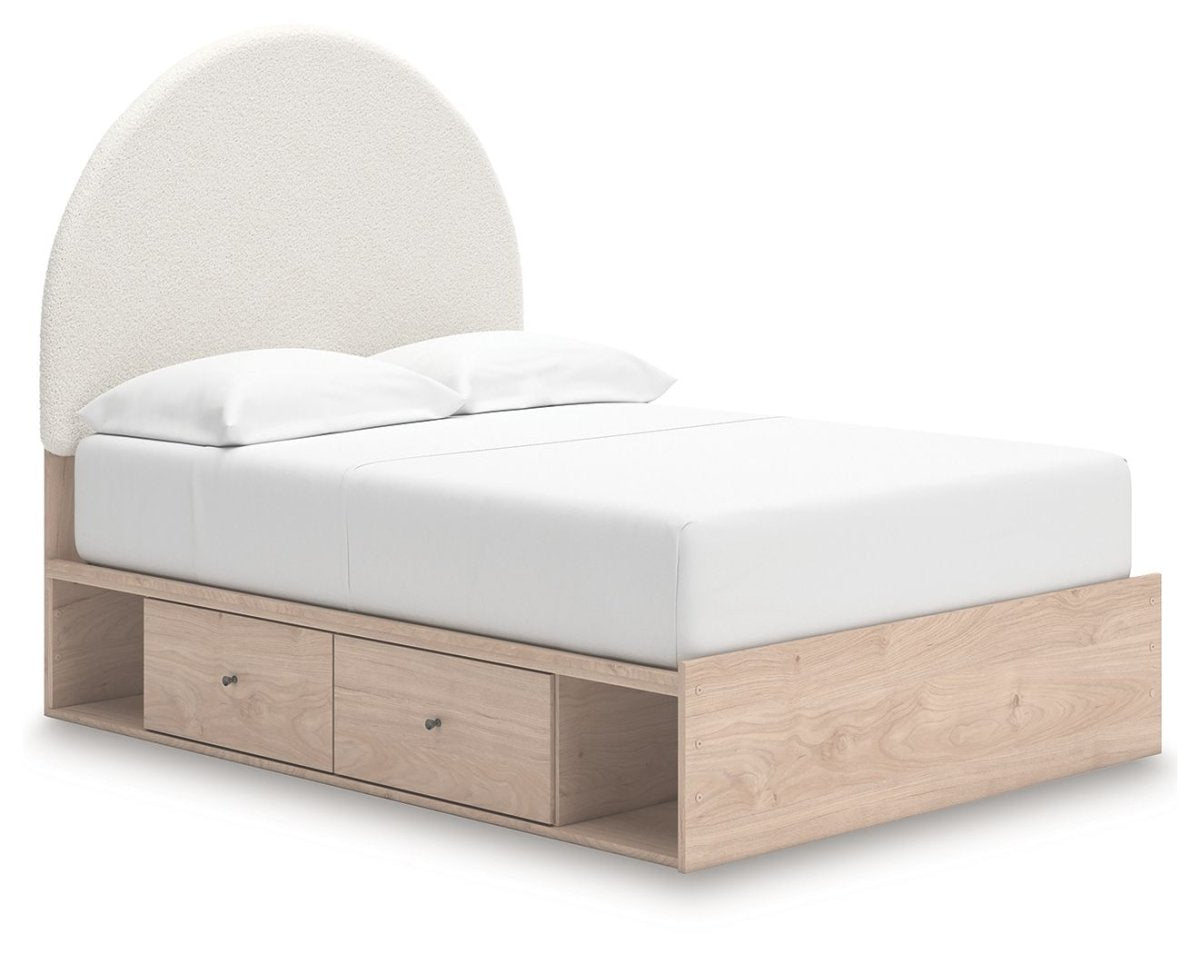 Arloster - Upholstered Panel Bed Upholstered Beds by Signature Design by Ashley® - Walls Furniture & Mattress
