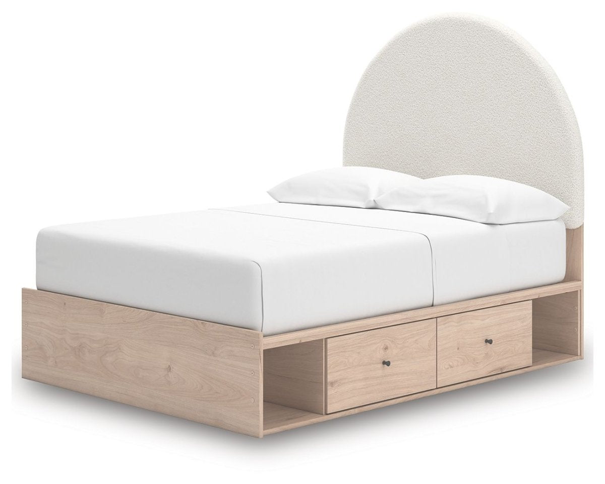 Arloster - Upholstered Panel Bed Upholstered Beds by Signature Design by Ashley® - Walls Furniture & Mattress