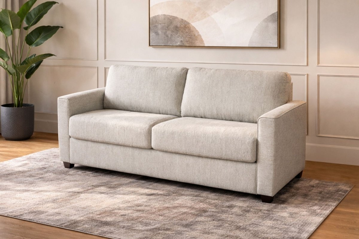 Corbin - Sleeper Sofa - Sand Sleeper Sofas by New Classic - Walls Furniture & Mattress