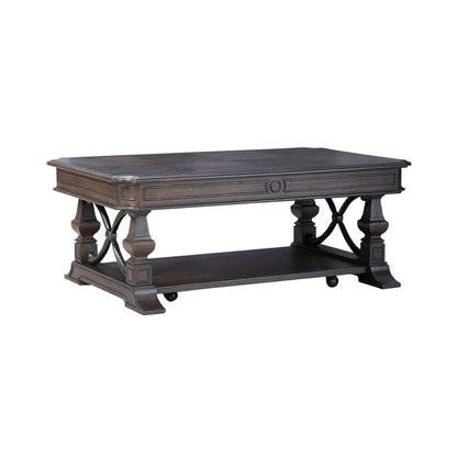 Provence Park - Cocktail Table - Brown Cocktail Tables by Liberty Furniture - Walls Furniture & Mattress