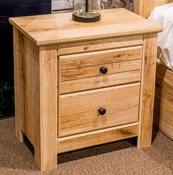 Makidern - Two Drawer Night Stand Nightstands w/ Charging Stations by Signature Design by Ashley® - Walls Furniture & Mattress