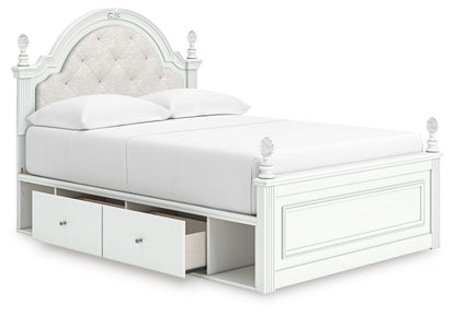 Kozlani - Upholstered Panel Storage Bed Storage Beds by Signature Design by Ashley® - Walls Furniture & Mattress