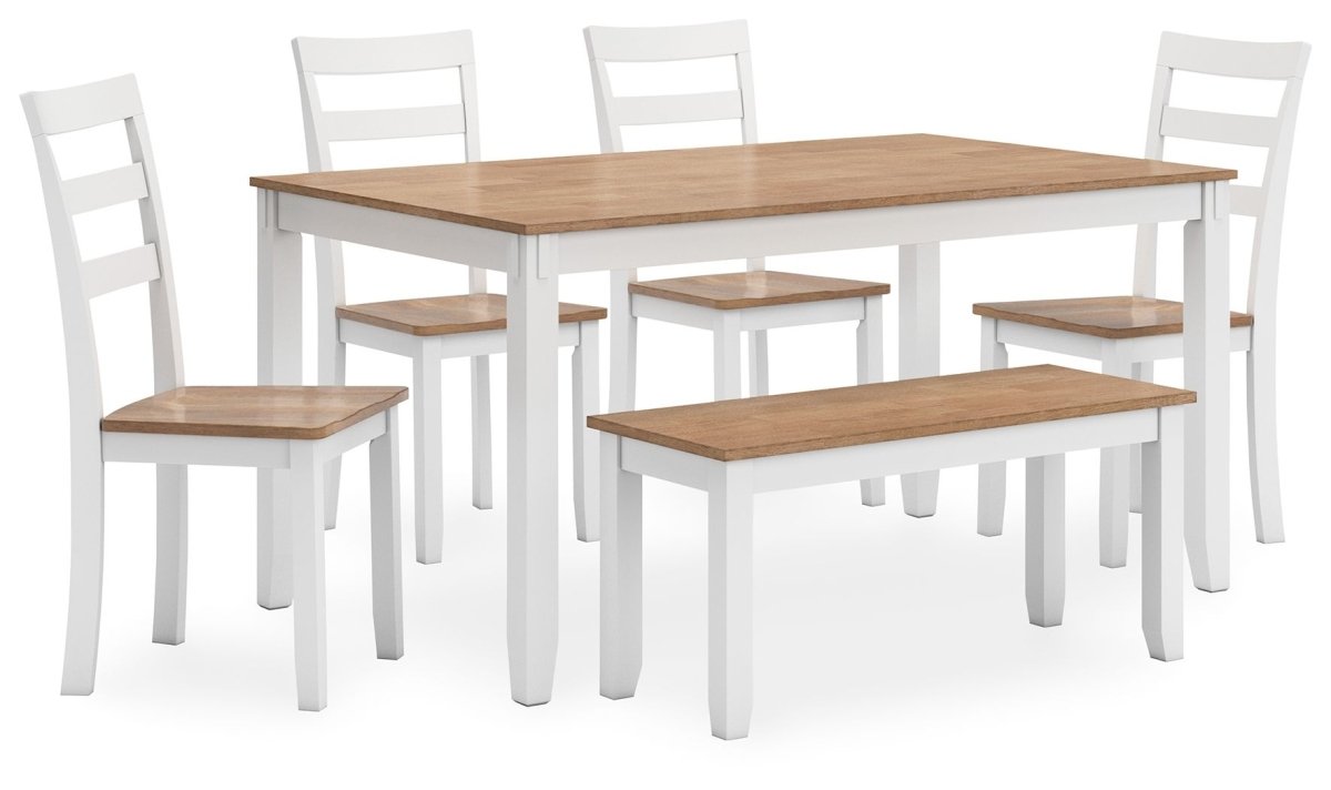 Gesthaven - Dining Room Table Set 6 Piece Dining Room Sets by Signature Design by Ashley® - Walls Furniture & Mattress