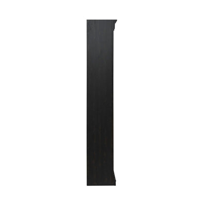 Meritage - Bunching Bookcase - Aged Charcoal Standard Bookcases by Liberty Furniture - Walls Furniture & Mattress