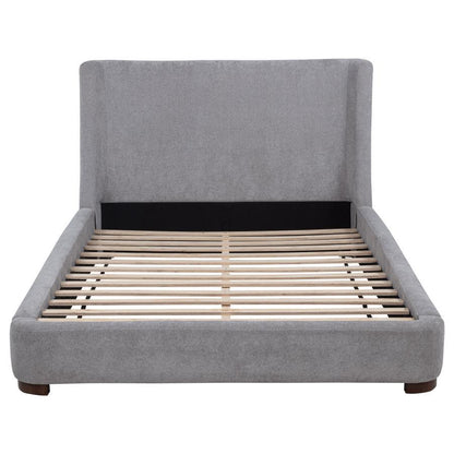 Rennes - Upholstered Wingback Platform Bed Upholstered Beds by Coaster Fine Furniture - Walls Furniture & Mattress