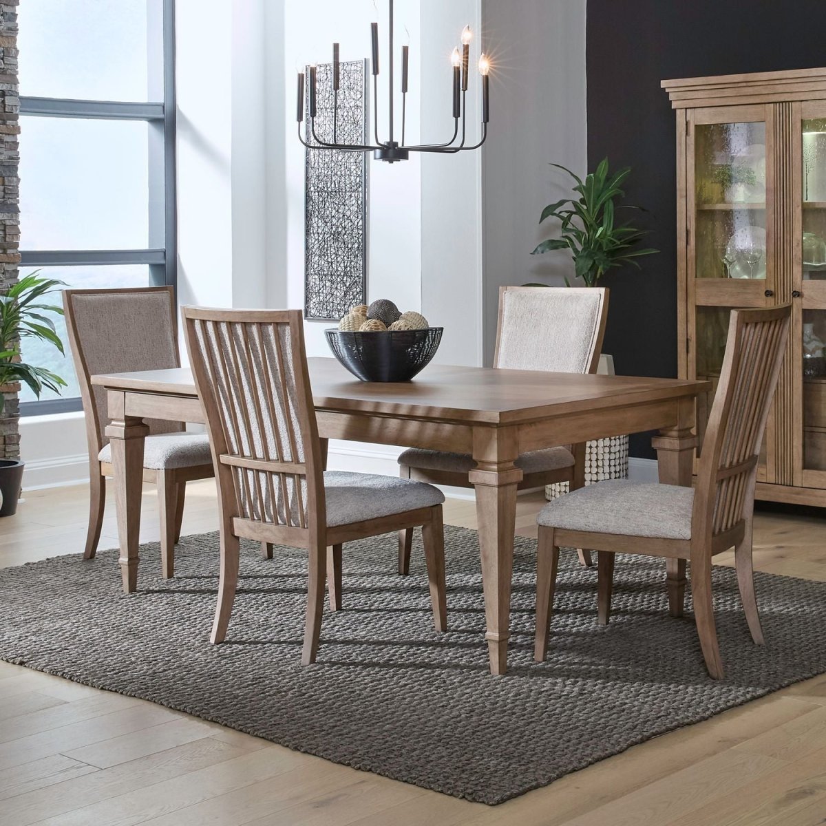 Haven Hills - Optional Rectangular Table Set 5 Piece Dining Room Sets by Liberty Furniture - Walls Furniture & Mattress