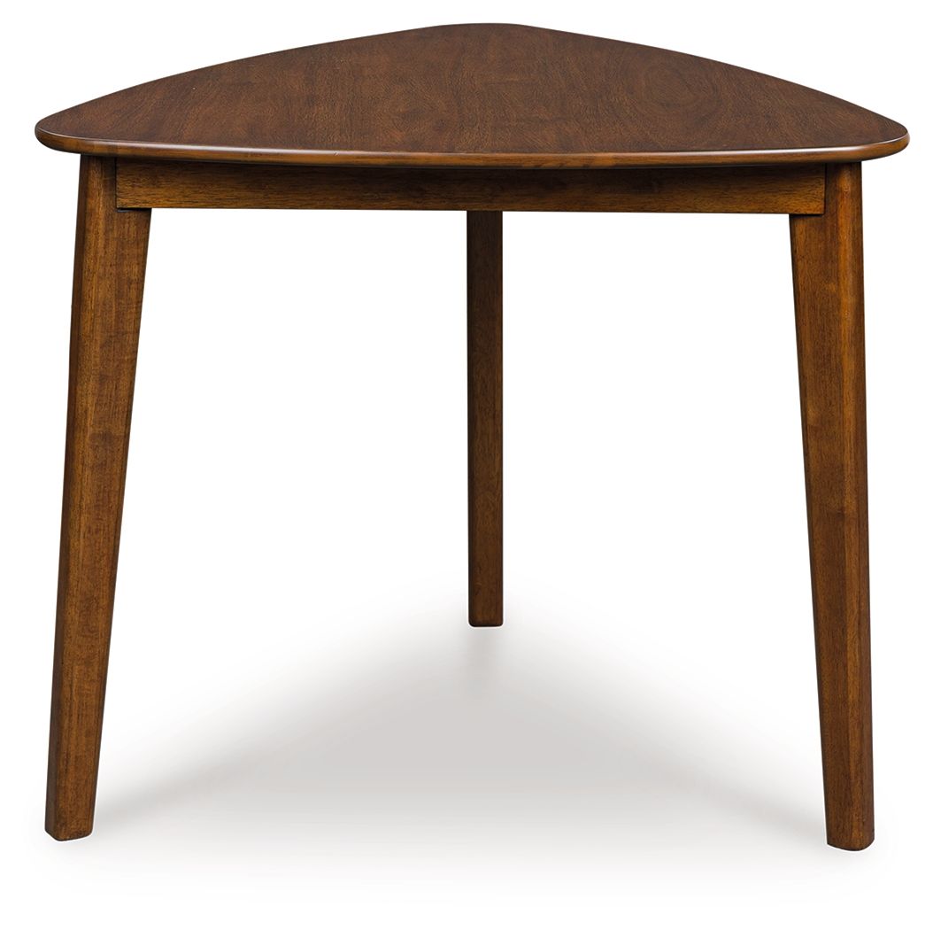 Tameride - Brown - Triangle Dining Room Table Dining Tables by Signature Design by Ashley® - Walls Furniture & Mattress