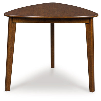 Tameride - Brown - Triangle Dining Room Table Dining Tables by Signature Design by Ashley® - Walls Furniture & Mattress