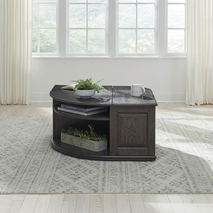 Wallace - Cocktail Table - Brown Cocktail Tables by Liberty Furniture - Walls Furniture & Mattress