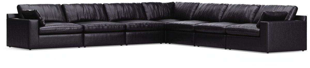 Emilia - Sectional Stationary Sectionals by Signature Design by Ashley® - Walls Furniture & Mattress