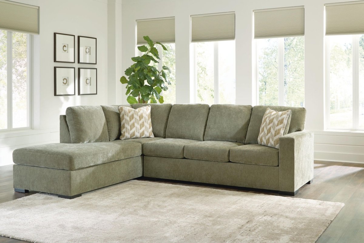 Bridgepoint - Sectional Stationary Sectionals by Signature Design by Ashley® - Walls Furniture & Mattress
