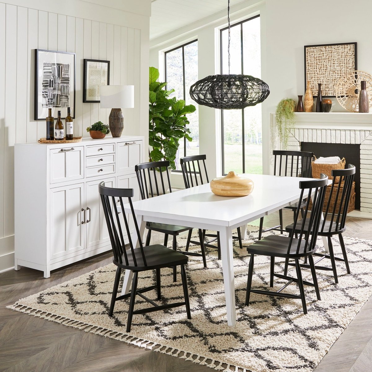 Capeside Cottage - Rectangular Table Set 5 Piece Dining Room Sets by Liberty Furniture - Walls Furniture & Mattress