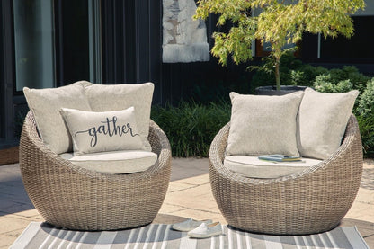 Danson - Swivel Lounge With Cushion Chair Sets by Signature Design by Ashley® - Walls Furniture & Mattress