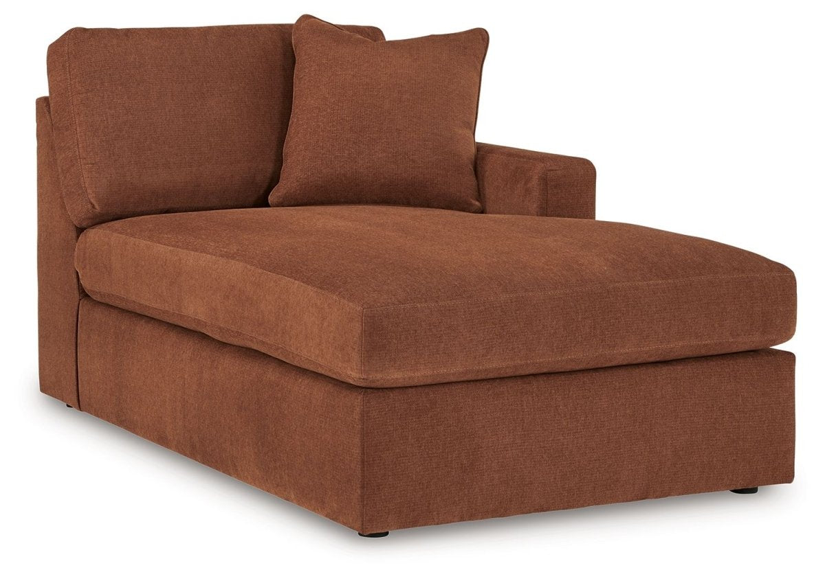 Modmax - L-Shaped Sectional - Spice Stationary Sectionals by Signature Design by Ashley® - Walls Furniture & Mattress