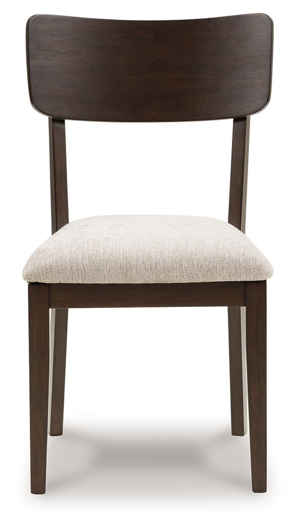 Mallenette - Merlot - Dining Upholstered Side Chair (Set of 2) Chair Sets by Signature Design by Ashley® - Walls Furniture & Mattress