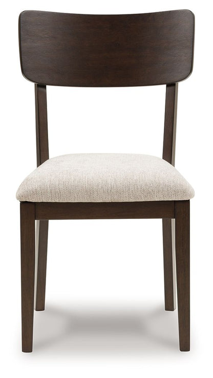Mallenette - Merlot - Dining Upholstered Side Chair (Set of 2) Chair Sets by Signature Design by Ashley® - Walls Furniture & Mattress