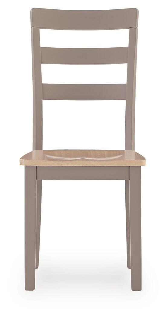 Harperfeld - Dining Room Side Chair (Set of 2) - Natural / Gray Chair Sets by Signature Design by Ashley® - Walls Furniture & Mattress