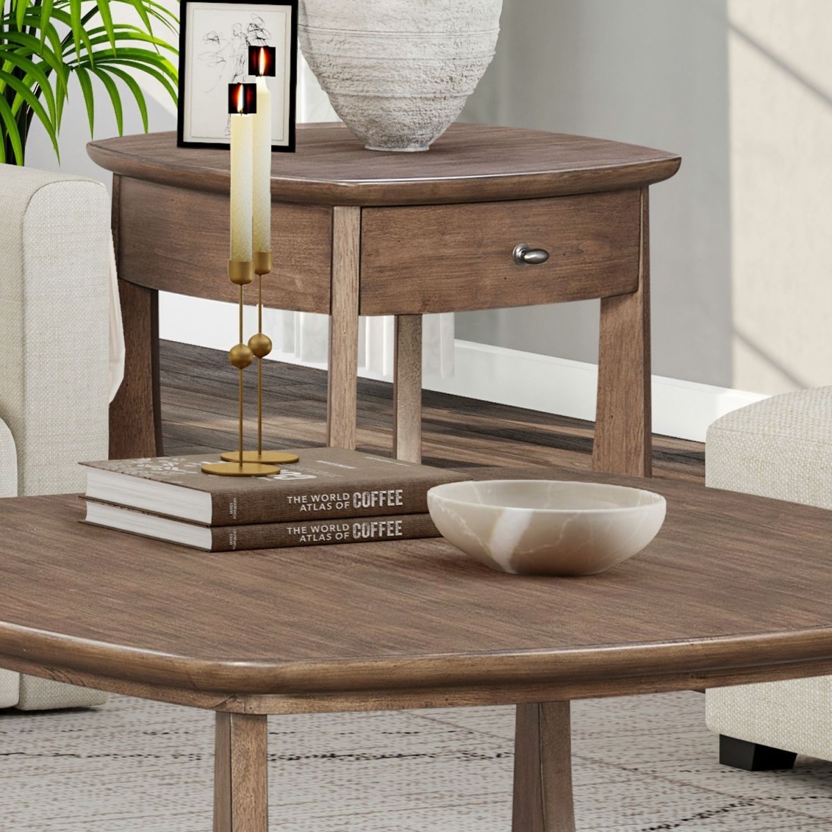 Bexley - End Table - Brown End Tables by Liberty Furniture - Walls Furniture & Mattress