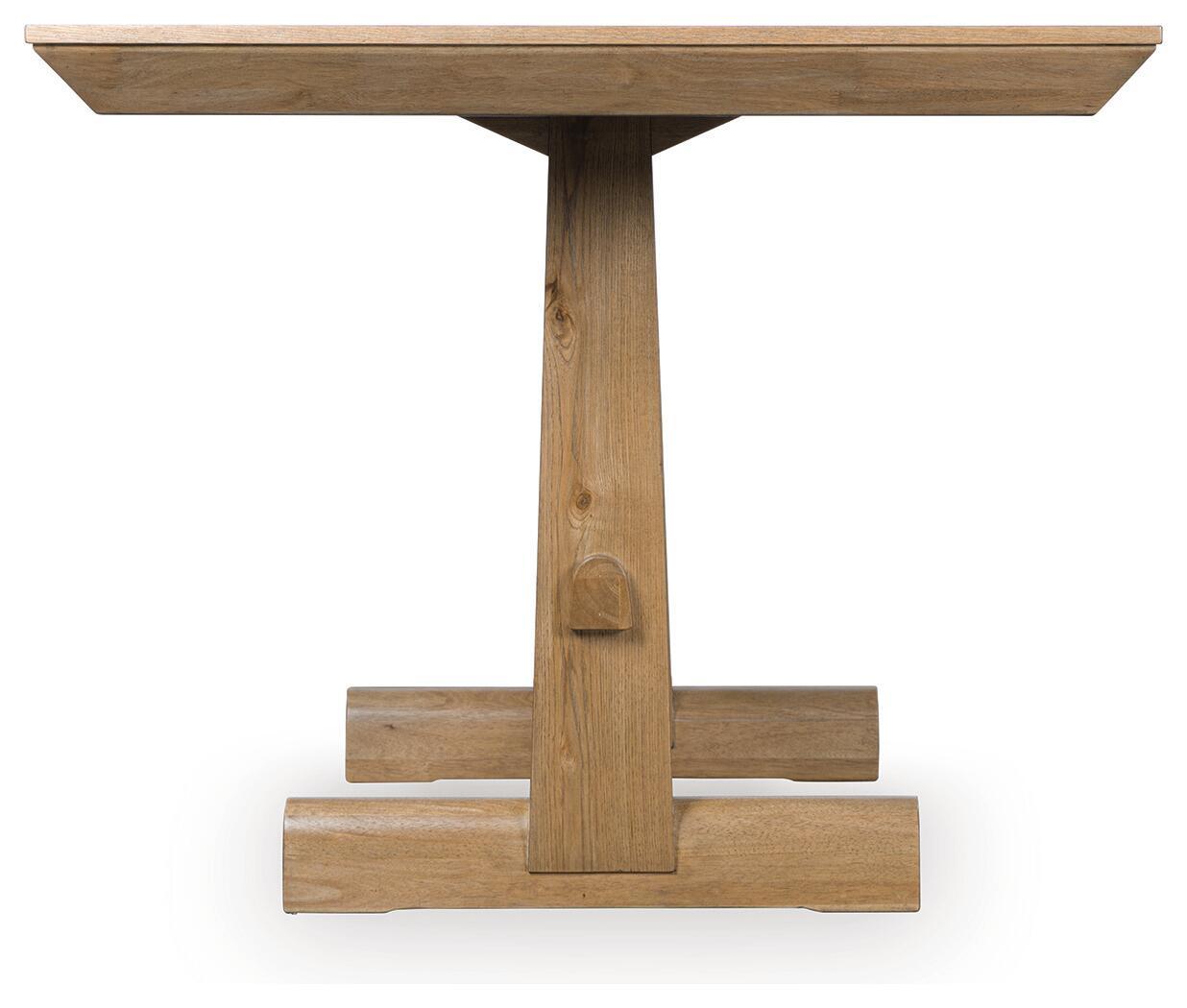 Ridgester - Rectangular Dining Room Counter Table - Light Brown Counter Tables by Benchcraft® - Walls Furniture & Mattress