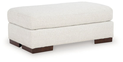 Hartside - Ottoman - Frosted Upholstered Ottomans by Benchcraft® - Walls Furniture & Mattress