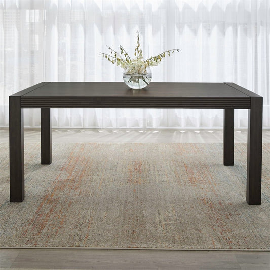 Modern Edge - Rectangular Leg Table - Caffe Dining Tables by Liberty Furniture - Walls Furniture & Mattress