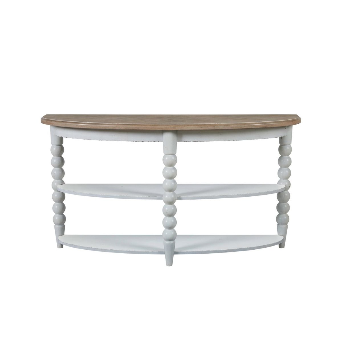 Turnberry Park - Sofa Table - Washed White Sofa Tables by Liberty Furniture - Walls Furniture & Mattress