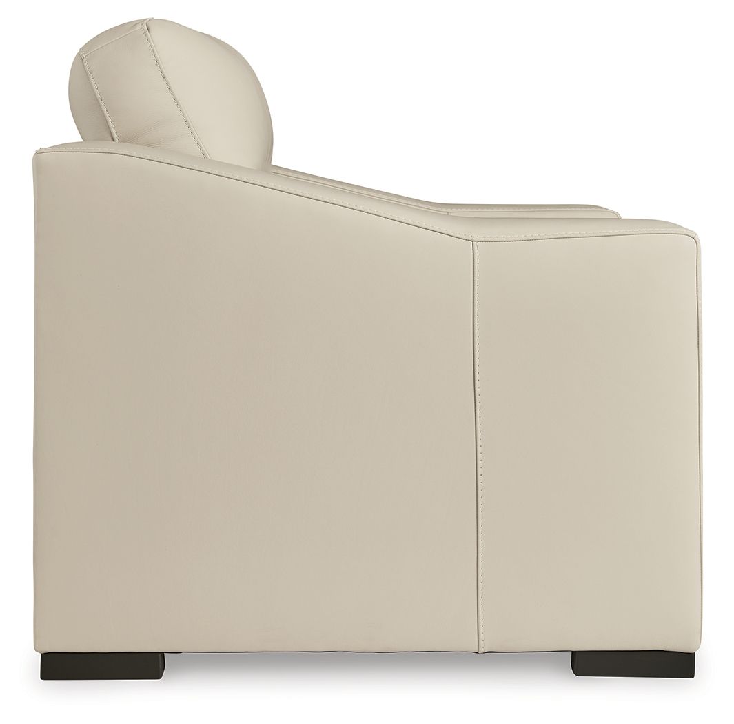 Treasure Trove - 2 Pc. - Chair And A Half, Ottoman - Almond Stationary Chair & Ottoman by Signature Design by Ashley® - Walls Furniture & Mattress