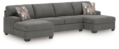 Seyler Lane - Sectional Stationary Sectionals by Benchcraft® - Walls Furniture & Mattress