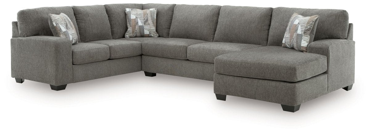 Clarington - Sectional Stationary Sectionals by Signature Design by Ashley® - Walls Furniture & Mattress