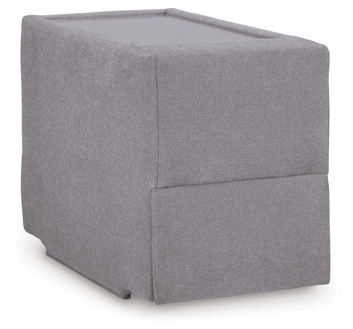 Modmax - L-Shaped Sectional - Granite Stationary Sectionals by Signature Design by Ashley® - Walls Furniture & Mattress