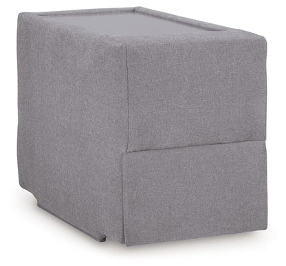 Modmax - L-Shaped Sectional - Granite Stationary Sectionals by Signature Design by Ashley® - Walls Furniture & Mattress