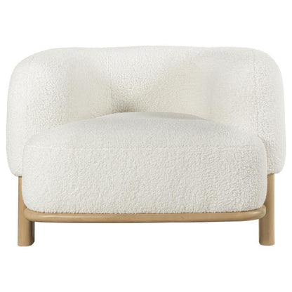Lawler - Upholstered Barrel Back Accent Chair Accent Chairs by CoasterEveryday - Walls Furniture & Mattress