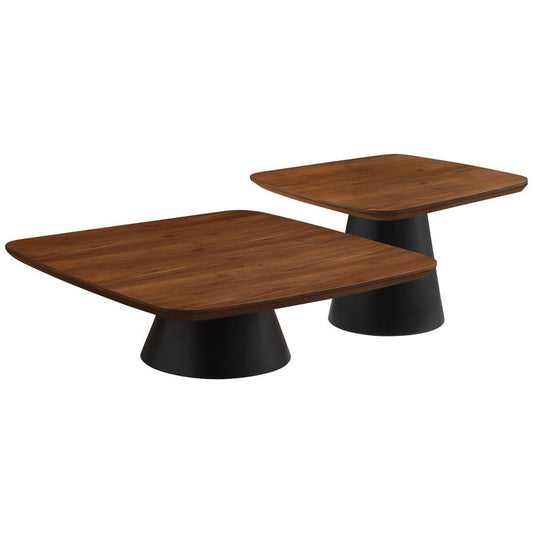 Eason - Cocktail Coffee Table Set Table Sets by Coaster Fine Furniture - Walls Furniture & Mattress