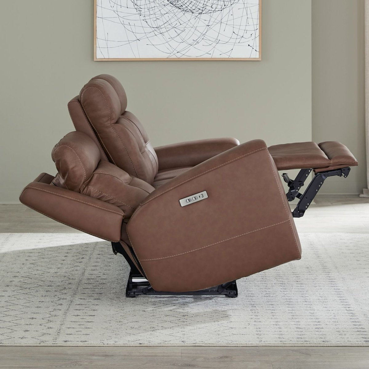 Beckham - Sofa P2 & ZG - Brown Reclining Sofas by Liberty Furniture - Walls Furniture & Mattress