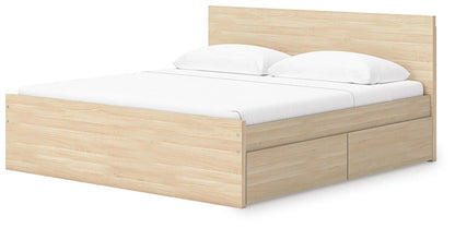 Onita - Panel Platform Bed Storage Beds by Signature Design by Ashley® - Walls Furniture & Mattress