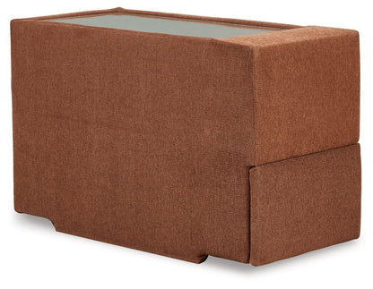 Modmax - L-Shaped Sectional - Spice Stationary Sectionals by Signature Design by Ashley® - Walls Furniture & Mattress