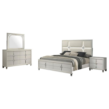 Olivia - Panel Bedroom Set 4 Piece Bedroom Sets by Coaster Fine Furniture - Walls Furniture & Mattress