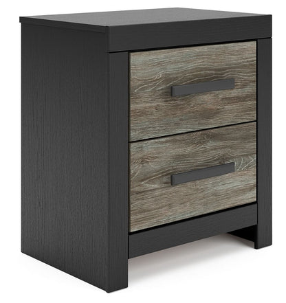 Broachmyn - Two Drawer Night Stand Accent Nightstands by Signature Design by Ashley® - Walls Furniture & Mattress