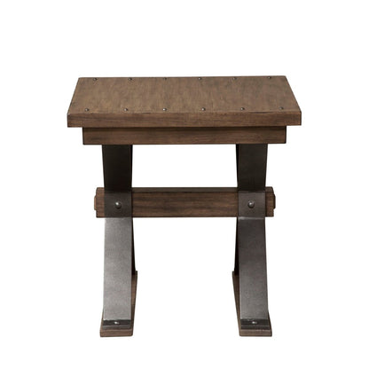 Sonoma Road - End Table - Light Brown End Tables by Liberty Furniture - Walls Furniture & Mattress