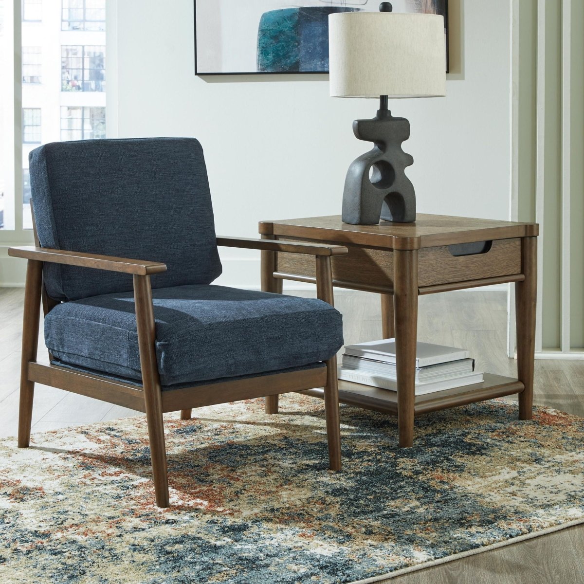 Bixler - Showood Accent Chair Accent Chairs by Signature Design by Ashley® - Walls Furniture & Mattress