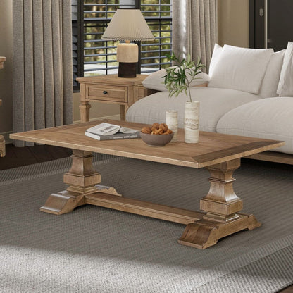 Haven Hills - Rectangular Cocktail Table - Camel Beige Cocktail Tables by Liberty Furniture - Walls Furniture & Mattress