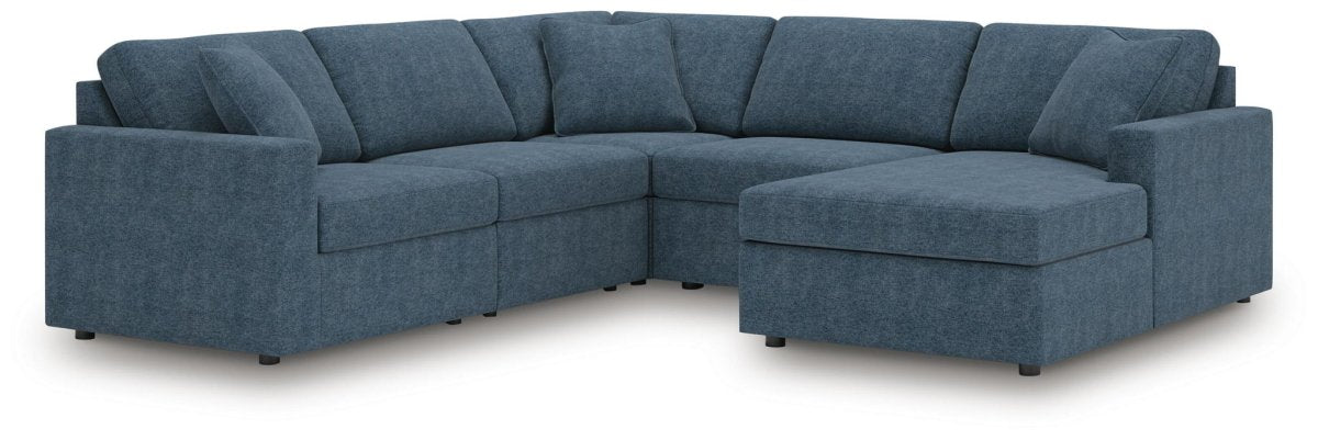 Modmax - Sectional - Ink Stationary Sectionals by Signature Design by Ashley® - Walls Furniture & Mattress