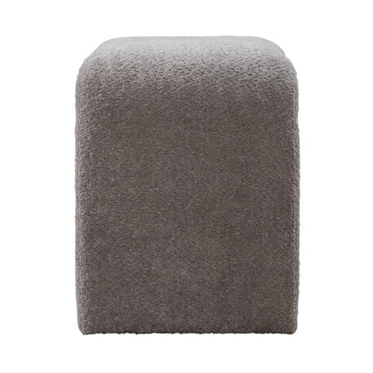 Cascade Falls - Upholstered Accent Stool - Gray