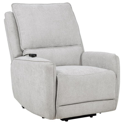 Sylmar - Chenille Upholstered Power Recliner Reclining Chairs by Coaster Fine Furniture - Walls Furniture & Mattress