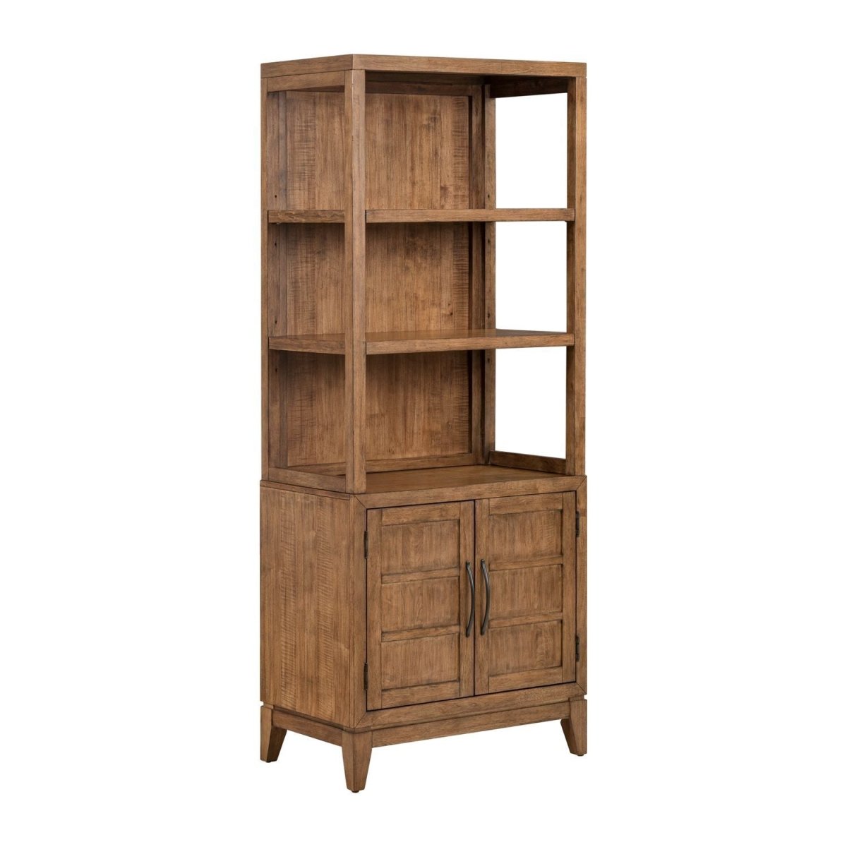 Shaker Lakes - Bookcase - Harvest Brown Standard Bookcases by Liberty Furniture - Walls Furniture & Mattress