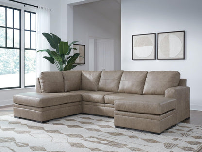 Amuleto - Sectional Stationary Sectionals by Signature Design by Ashley® - Walls Furniture & Mattress