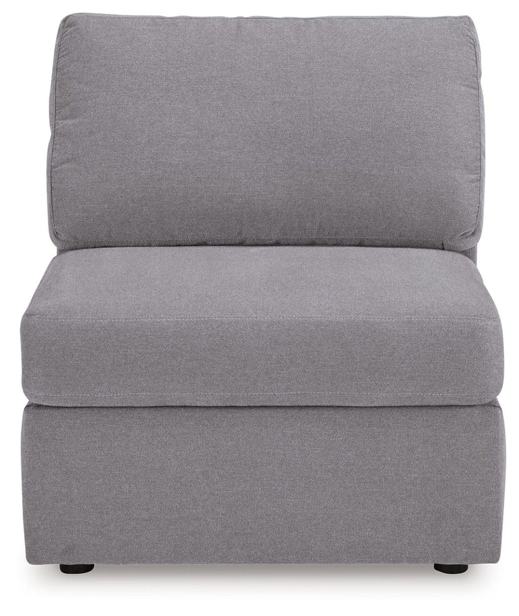Modmax - Straight Sectional - Granite Stationary Sectionals by Signature Design by Ashley® - Walls Furniture & Mattress
