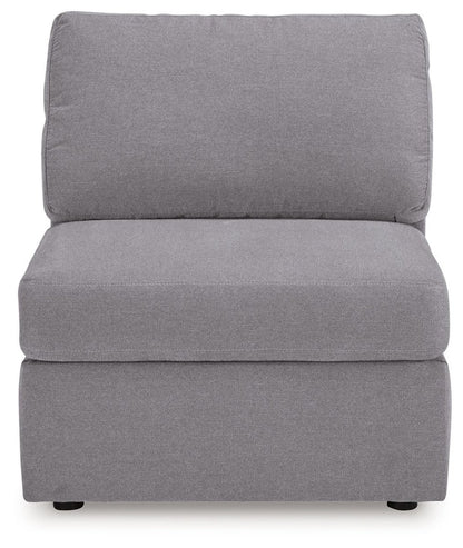 Modmax - Straight Sectional - Granite Stationary Sectionals by Signature Design by Ashley® - Walls Furniture & Mattress